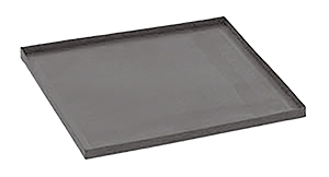 Full size cooking tray - thin base (grey)